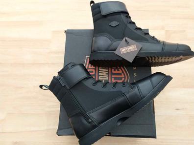 Bota harley davidson online piel negra