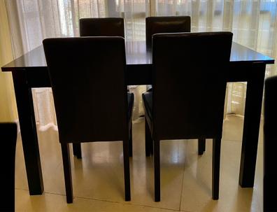 Perforar sabor dulce Refinamiento Mesa comedor y sillas Muebles de segunda mano baratos en Ciudad Real  Provincia | Milanuncios