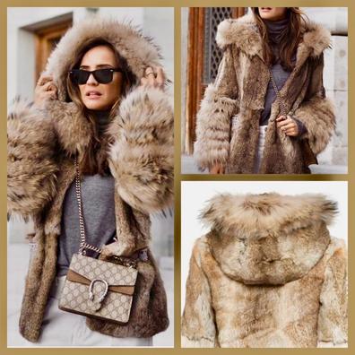 Increíble Hueso Poner Compro abrigo sfera piel de conejo Abrigos y chaquetas de mujer de segunda  mano barata | Milanuncios