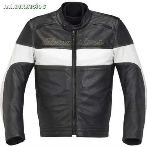 Milanuncios - Chaqueta Cuero Negr