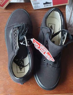 Vans negras online botin