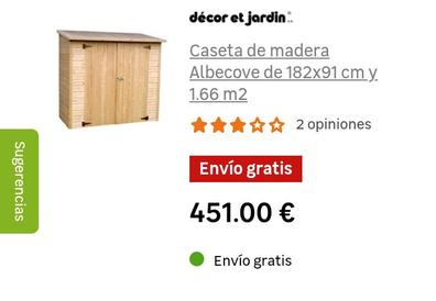 Caseta jardin Muebles y accesorios de jardinería de segunda mano baratos en  Bizkaia Provincia