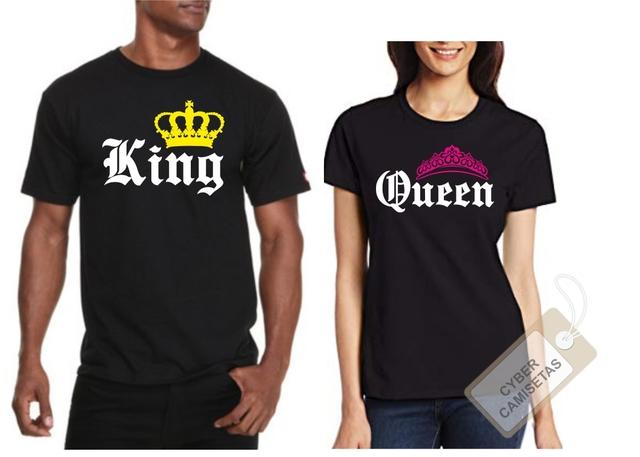 Milanuncios - Camisetas Pareja Queen King