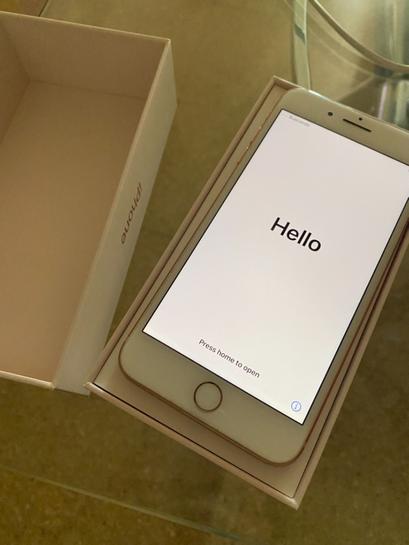 IPHONE 8 PLUS ORO ROSA 256GBS