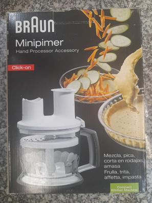Braun Minipimer MQ70 Accesorio Procesador de Alimentos