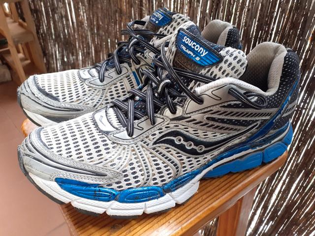 Saucony triumph 8 hombre on sale plata