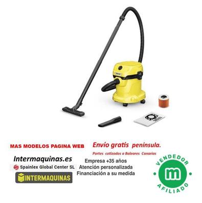 Aspiradora Kärcher MV 6 P Premium 2000W negro y amarillo - Aspirador y  limpiadores - Los mejores precios