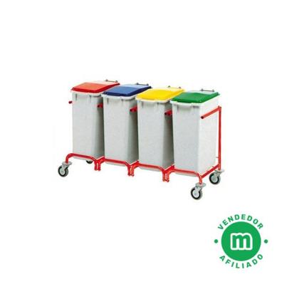 Milanuncios - Cubo basura reciclaje p/comercio u hogar