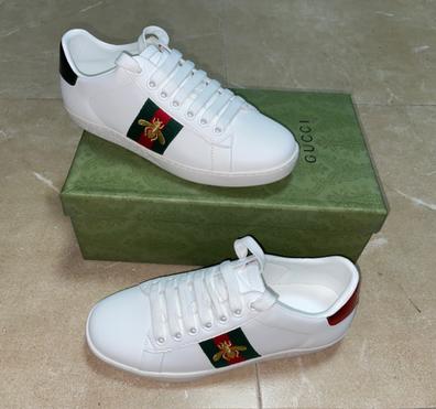 Zapatillas gucci 2025 hombre blancas