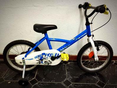 Bicicleta infantil de 16 pulgadas con ruedines, para niñas, para