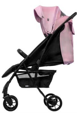 Milanuncios - Cochecito de bebé rosa y gris