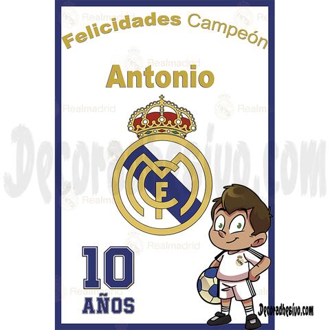 Milanuncios Pancarta Cumpleaños Real Madrid