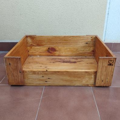 Venta de camas para perros de madera hot sale