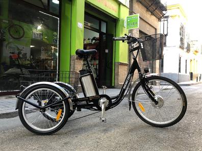 Un triciclo eléctrico para el carril bici