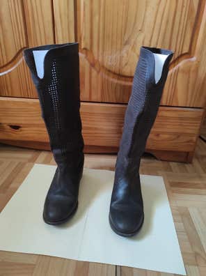 Botas Altas Botines Azul Marino El Corte InglÃ©s Alma En Pena Botines Azul  Marino