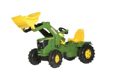 Tractor eléctrico infantil de granjero con remolque desmontable adecuado para  niños de 3 a 6 años