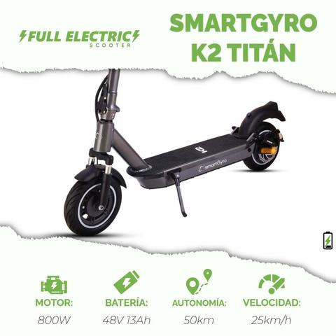 Patinete eléctrico smartgyro K2 Titán