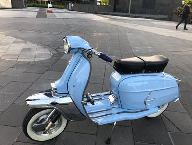 FUNDA RUEDA REPUESTO 'LAMBRETTA' NEGRA - ASM Scooters