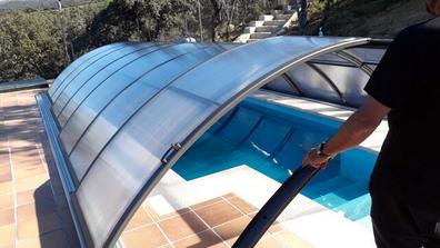 Reprimir Inhalar Oculto Cubiertas aluminio piscinas Muebles y accesorios de jardinería de segunda  mano baratos en Madrid | Milanuncios