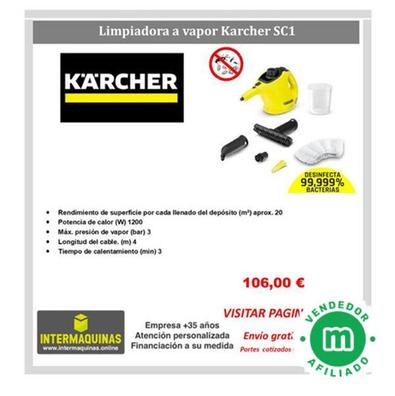 Limpiadora De Vapor Marca Karcher con Ofertas en Carrefour