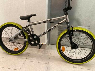 Bicicleta bmx 520 wipe 20 pulgadas gris amarillo hot sale