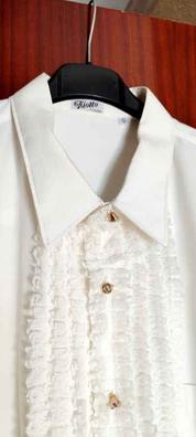 Camisa blanca con online chorreras