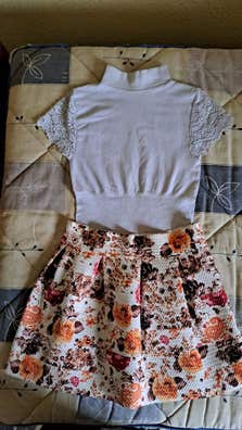 Falda Midi Falda Puntitos Stradivarius BaÃ±ador Verde H&m BaÃ