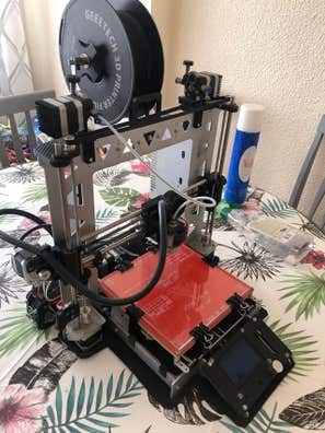 Impresora 3d prusa single frame segunda mano | Milanuncios