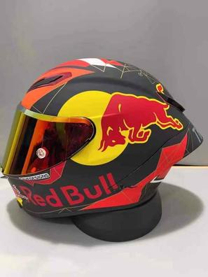 Casco moto red online bull