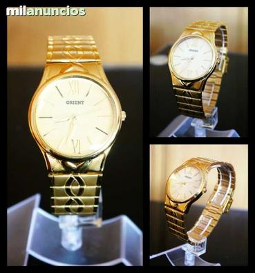 Reloj orient chapado en oro new arrivals