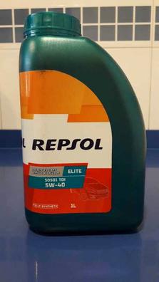 Aceite Repsol 5W40 5 litros de segunda mano por 15 EUR en Marín en WALLAPOP