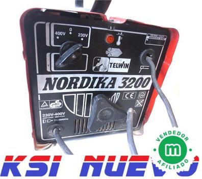Soldadura eléctrica para electrodos RUTILOS con regulación continua de  corriente Nordica 2160 Telwin