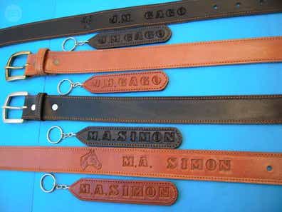 Cinturones de cuero a mano Moda y de segunda mano barata | Milanuncios