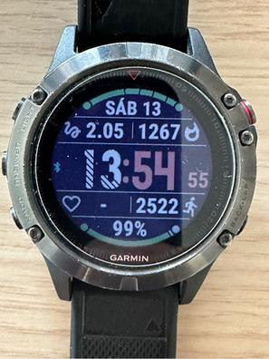 Correa acero Garmin Fenix 5/6 (plata) 