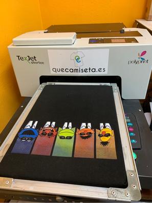Impresora A3 DTG Impresora automática de camisetas/sudaderas con capucha  para camisetas, sudaderas con capucha, pantalones, bolsa de lona, tela  textil
