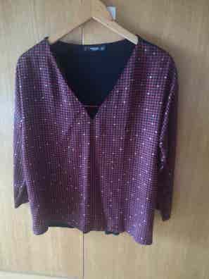 Blusa mango mujer Moda y complementos de segunda mano barata