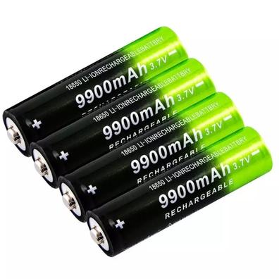  4 pilas recargables AA de 9900 mAh, batería AA Ni-MH