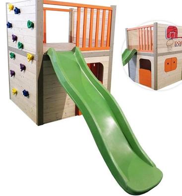 LZQ Parque infantil plegable para bebé, parque infantil de plástico, con  puerta y tablero de juguetes, plegable, 14 paneles
