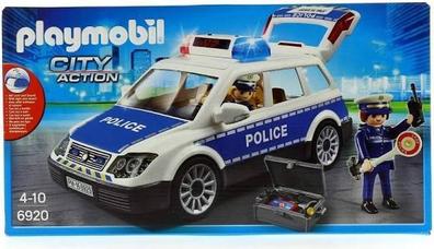 COCHE POLICIA NACIONAL MINI AZUL-BLANCO