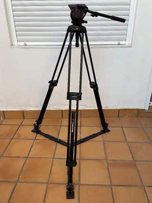 Tripode para video manfrotto Fotografía de segunda mano |