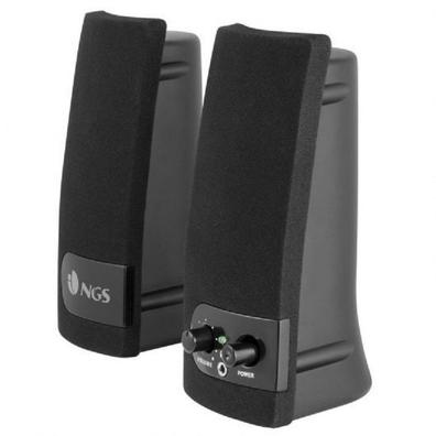 Altavoces para PC USB - GSX-200 NGS, Negro/Azul