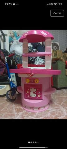 Milanuncios - Casita Hello Kitty rosa de juguete