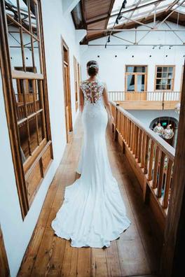 Pronovias Vestido Novia Corto Segunda Mano SATYA Vestido De Novia