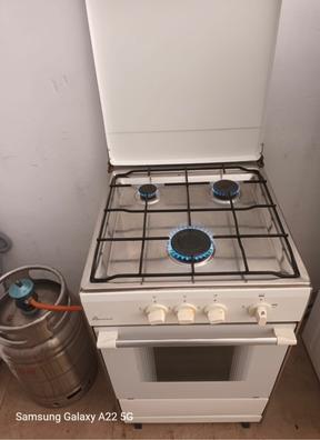 Cocina de gas butano 50 cm Inox