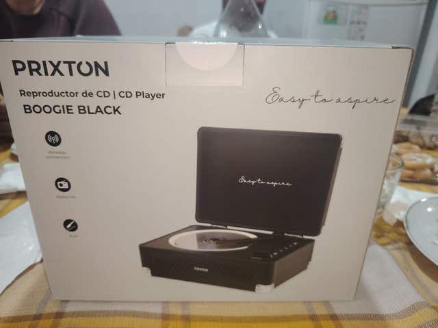 Milanuncios - Reproductor CD Prixton Boogie Black