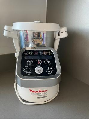 Moulinex Cuisine Companion HF806E10 Robot cocina 6 programas, 4.5 L hasta 6  personas, 12 velocidades y temperatura de 30º a 130º, función de  mantenimiento de la calor 45 min : : Hogar y cocina