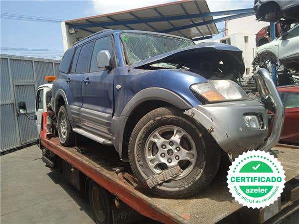 Deflettori Aria Fumé Per Mitsubishi Montero 2000-2006 (V60 5 Porte) – Visor Parasole In Acrilico, Installazione Interna
