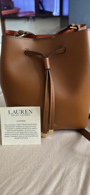 Brown Ralph Lauren Bolsos Outlet Bolso De Piel Marrón Claro Lauren
