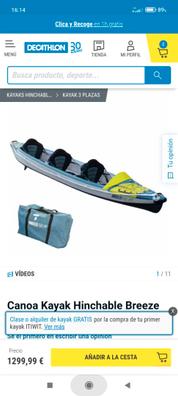 Milanuncios - kayak hinchable mistral