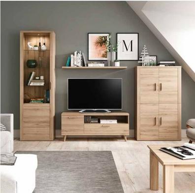 MUEBLE SALÓN TV + ARMARIO + ESTANTERÍA 3 METROS · SALONES KRONOS